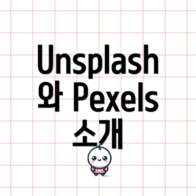 Unsplash와 Pexels 소개