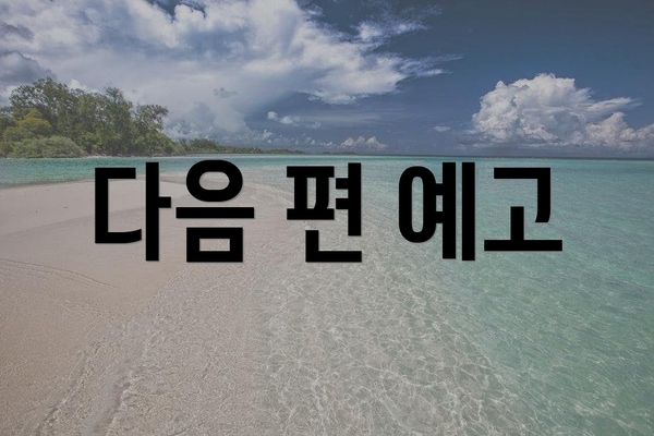 다음 편 예고