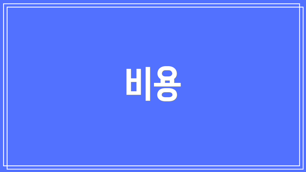 비용