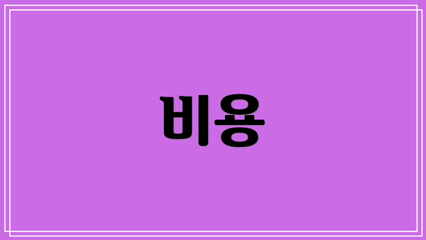 비용