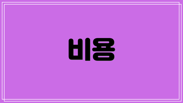 비용
