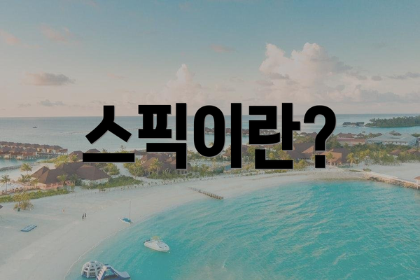 스픽이란?