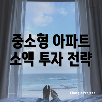 중소형 아파트 소액 투자 전략