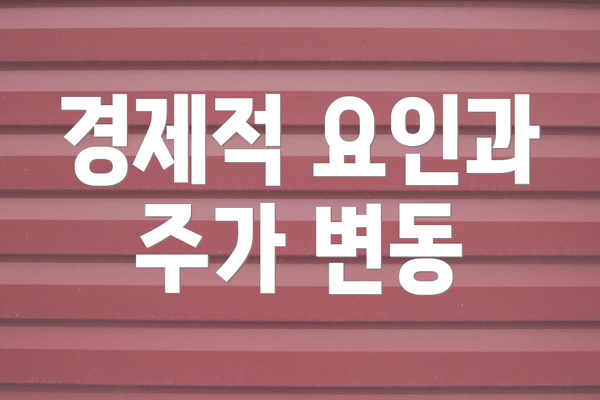 경제적 요인과 주가 변동