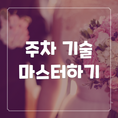 주차 기술 마스터하기